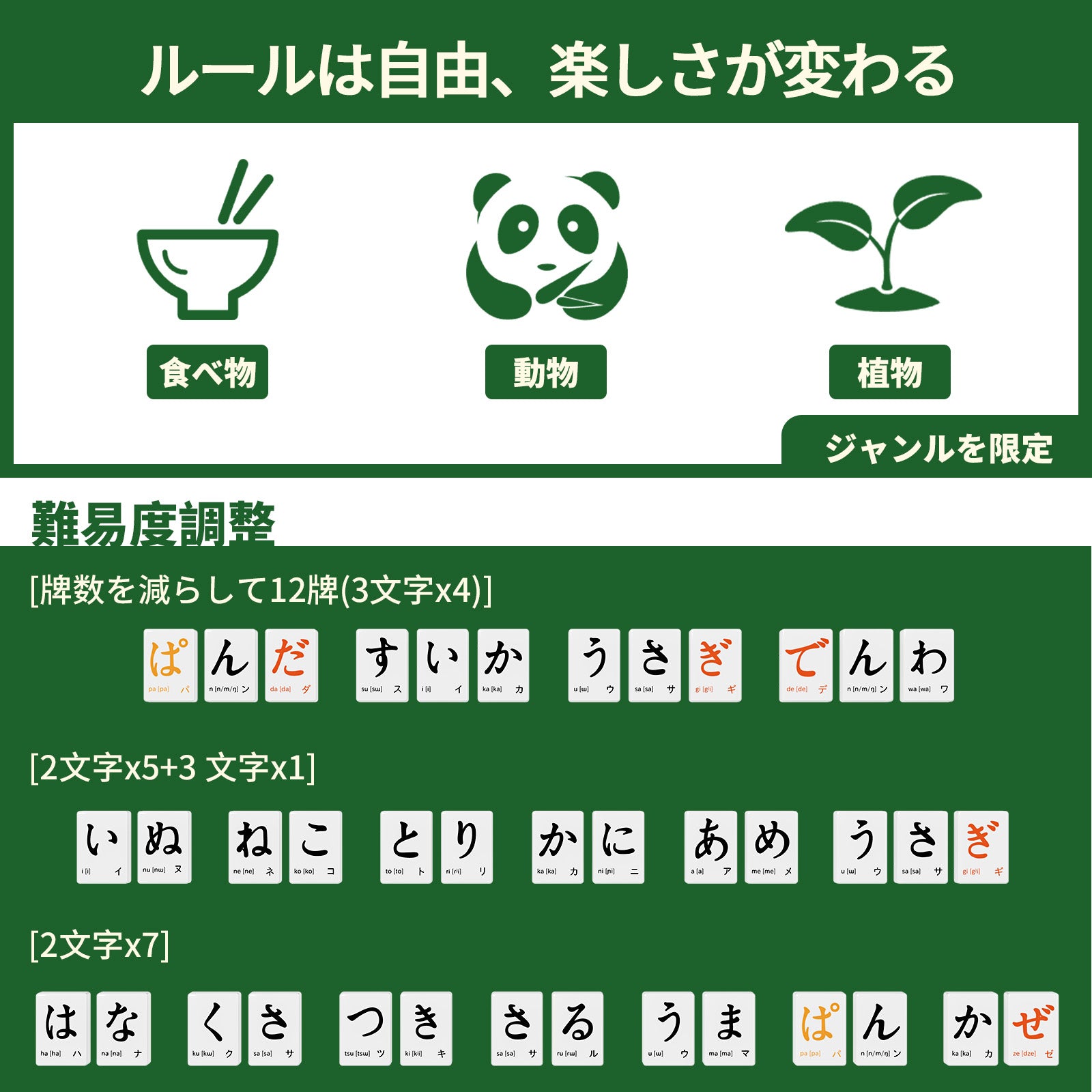 ひらがな知育マージャン｜麻雀セット ボードゲーム 小学生知育玩具 ひらがなジャン風 120枚麻雀牌付き｜脳トレ＆歩行力アップ 家族向けで楽しむ日本語学習ゲーム 収納袋付き 携帯便利